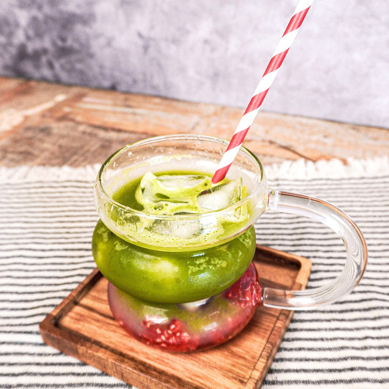 Raspberry Matcha Lemonade