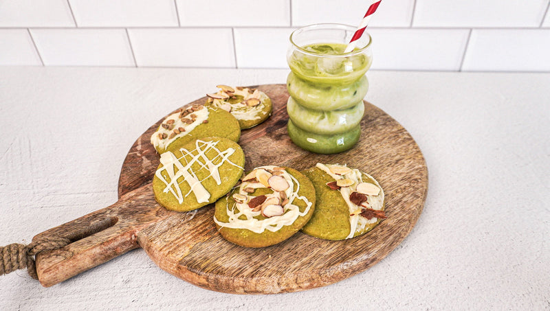 Matcha Buttered Cookies Recipe