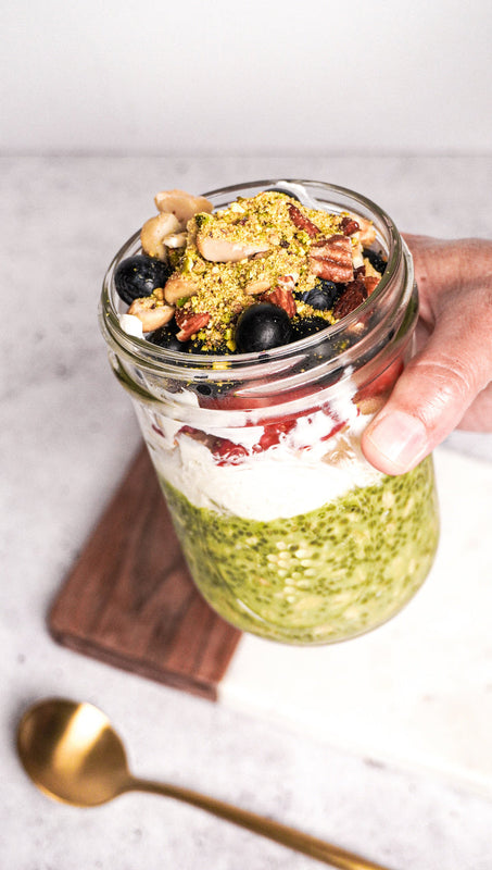 Matcha Overnight Oats Recipe